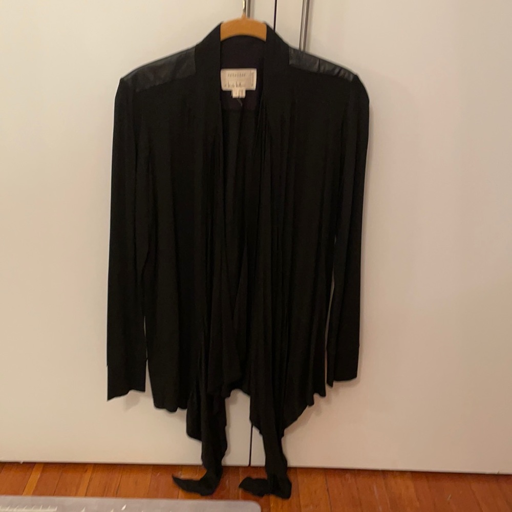 Nicole Miller Artelier drape cardigan